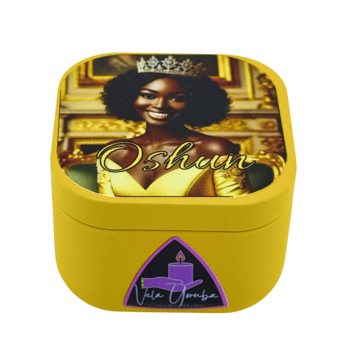 Vela de Oshun – Amor, Dulzura y Atracción Espiritual - Oshun Candle – Love, Sweetness & Spiritual Attraction