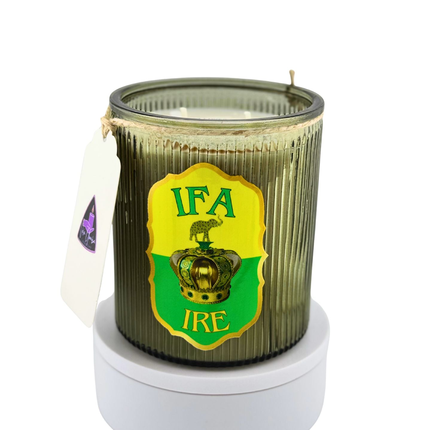 Vela de Orula – Sabiduría, Destino y Protección Espiritual - Orula Candle – Wisdom, Destiny & Spiritual Protection