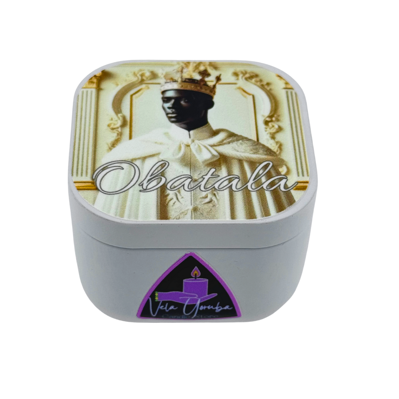 Vela de Obatalá – Paz, Claridad y Protección Espiritual - Obatalá Candle – Peace, Clarity & Spiritual Protection
