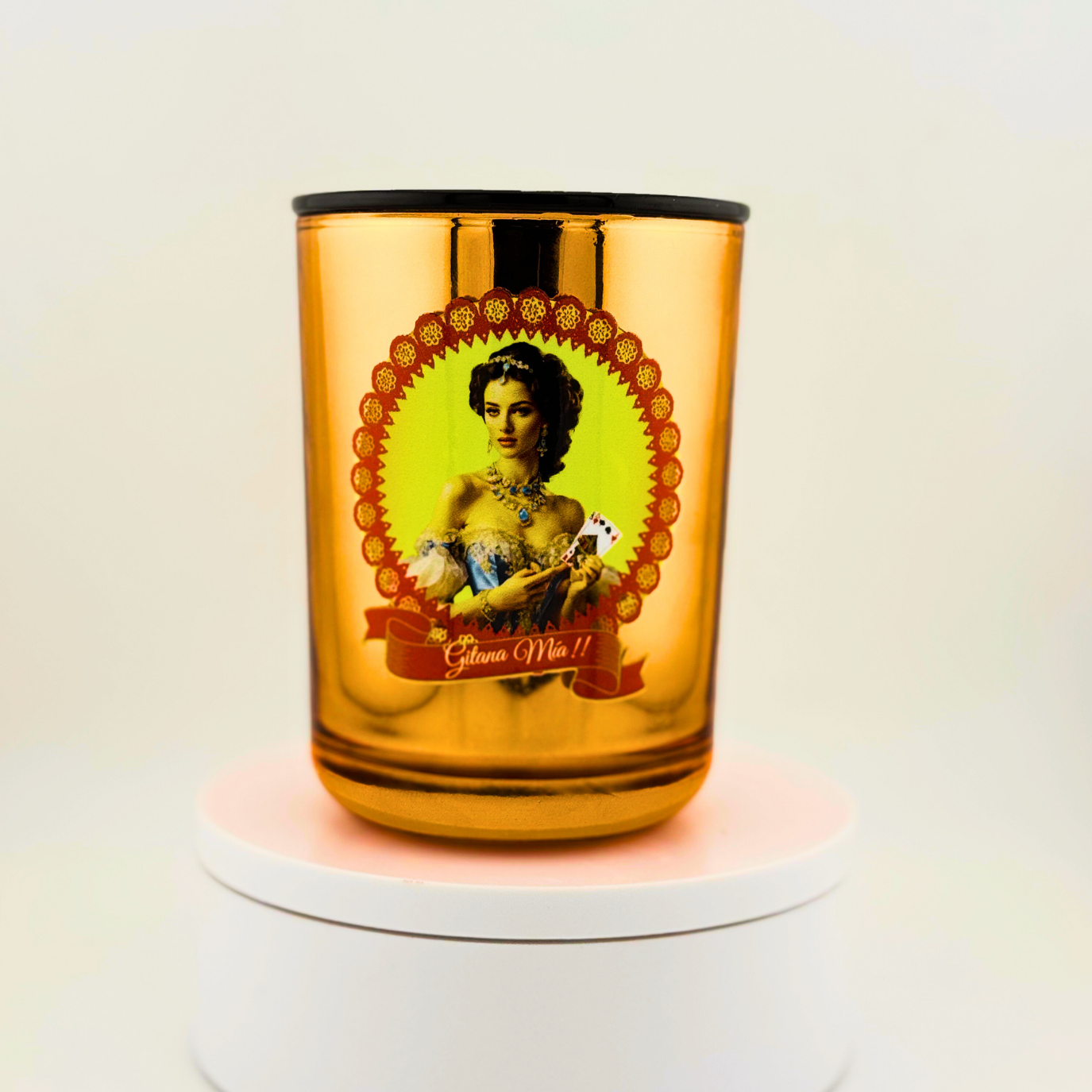 Vela Espiritual para nuestra Gitana – Aroma Gardenia y Conexión Intuitiva - Spiritual Candle for Our Gitana – Gardenia Scent & Intuitive Connection