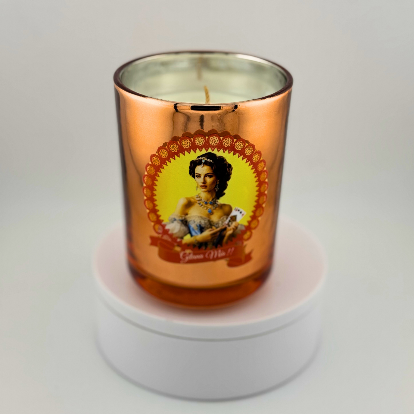 Vela Espiritual para nuestra Gitana – Aroma Gardenia y Conexión Intuitiva - Spiritual Candle for Our Gitana – Gardenia Scent & Intuitive Connection