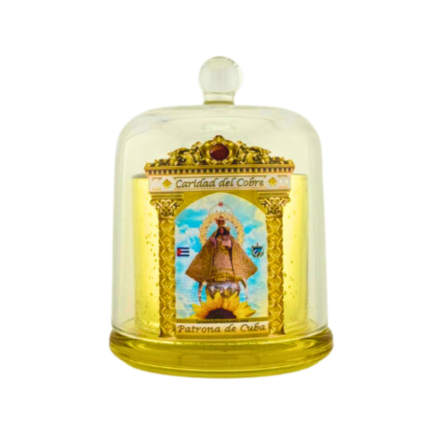 Vela Espiritual Caridad del Cobre | Protección, Amor y Fe | Our Lady of Charity Candle