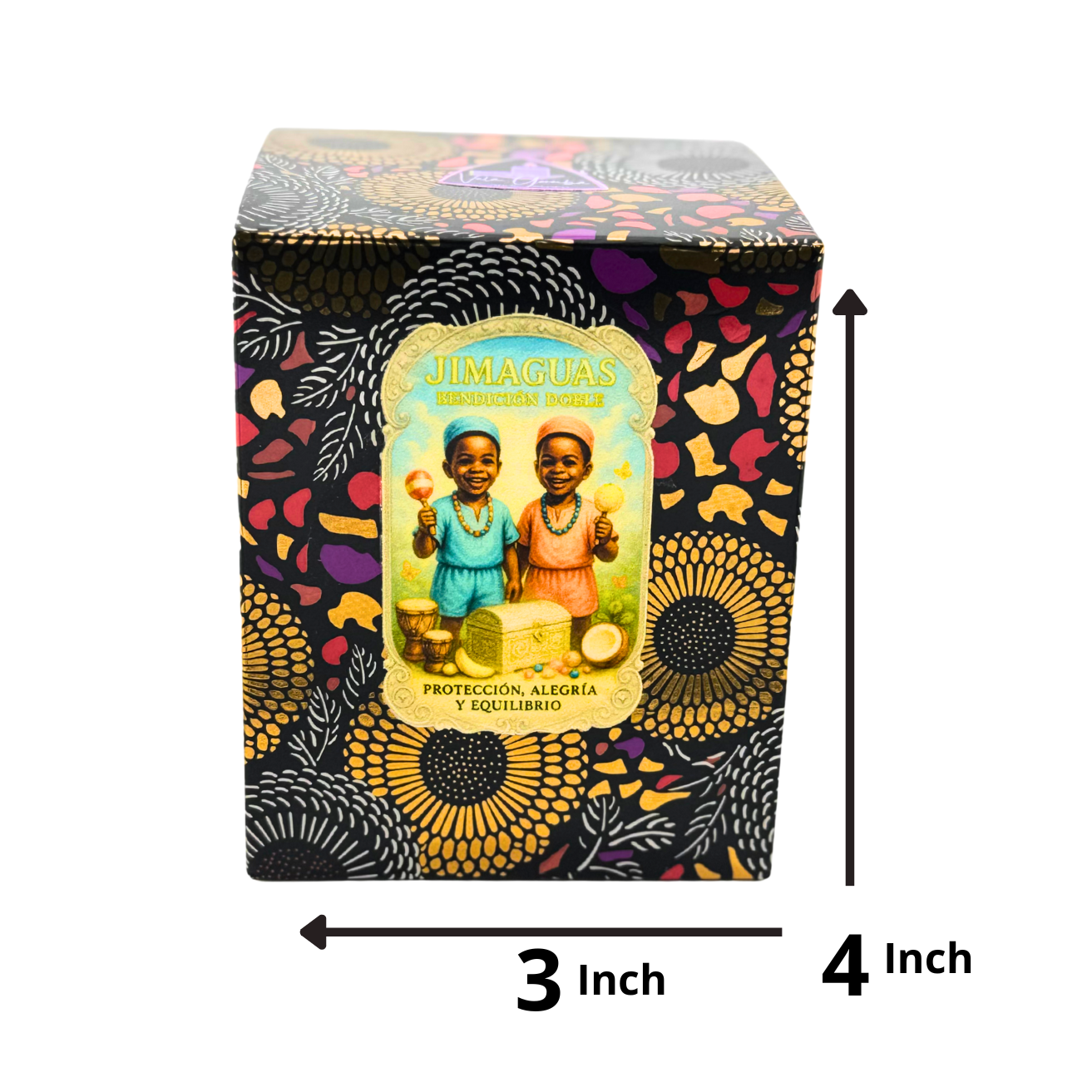 Vela de los Ibeyis – Protección Infantil, Unión y Alegría Espiritual - Ibeyis Candle – Child Protection, Unity & Spiritual Joy