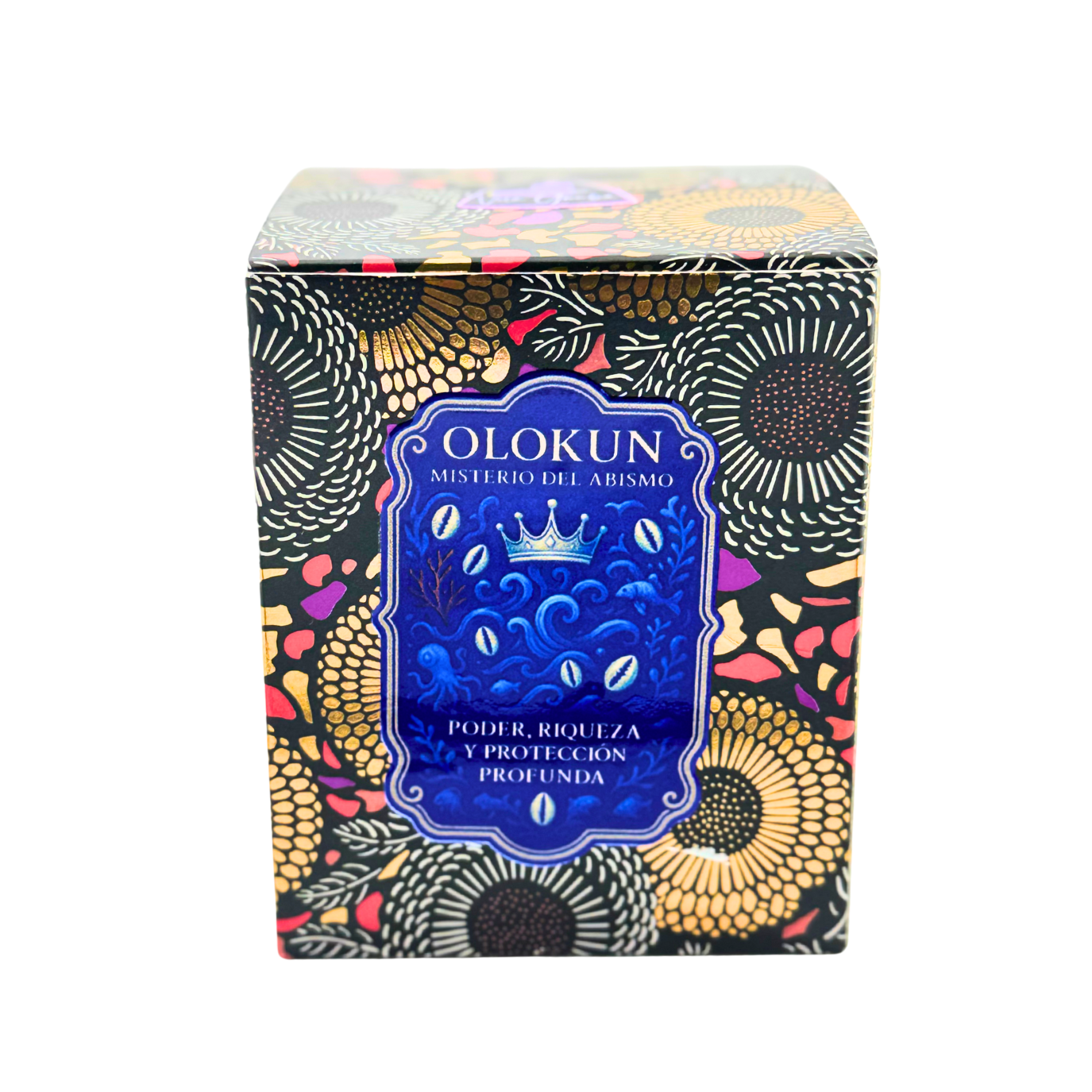 Vela de Olokun – Misterio, Riqueza y Poder del Océano Olokun Candle – Mystery, Wealth & Power of the Ocean