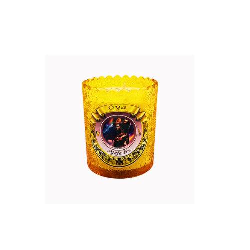 Vela de Oyá – Transformación, Poder y Viento de Cambio - Oyá Candle – Transformation, Power & Winds of Change