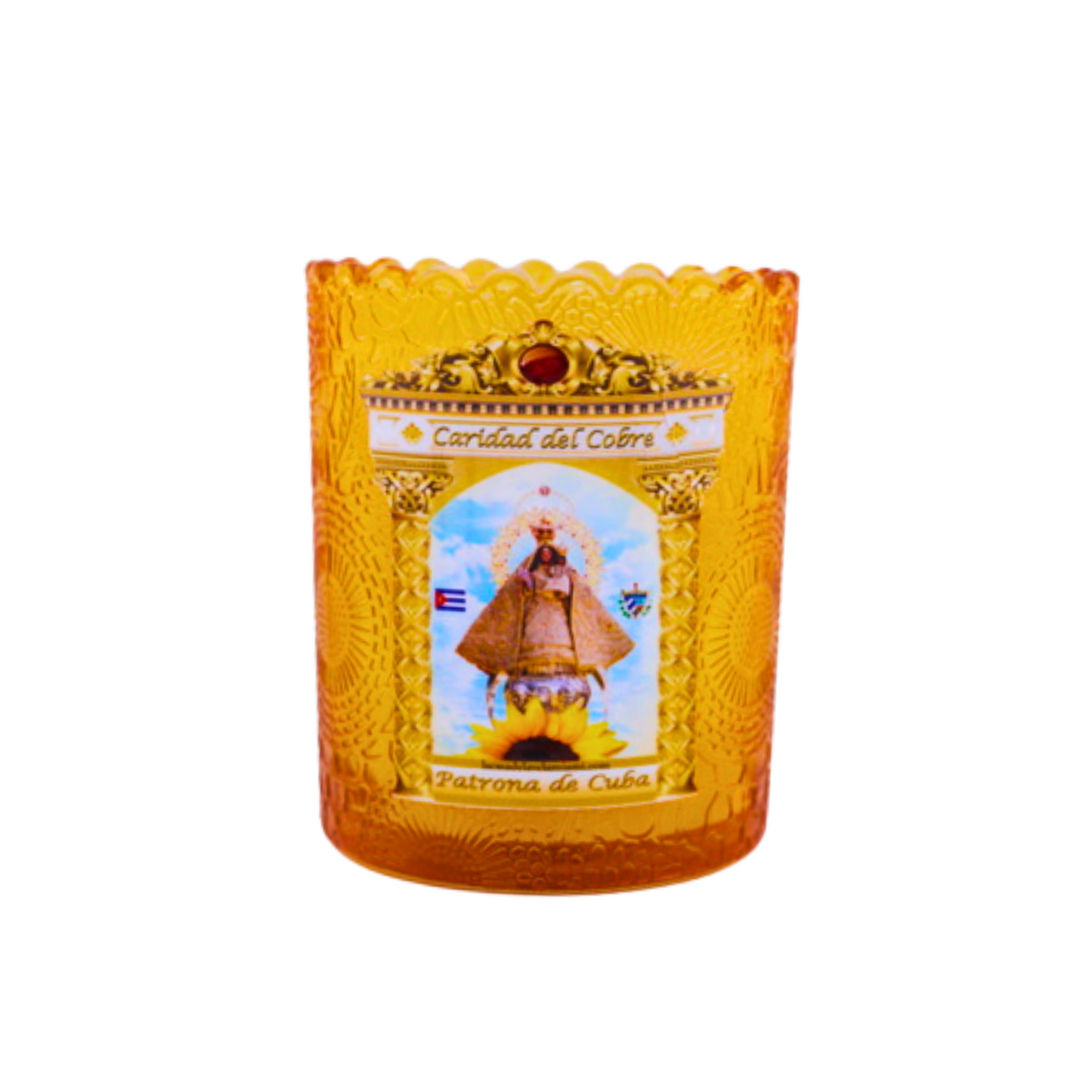 Vela Espiritual Caridad del Cobre | Protección, Amor y Fe | Our Lady of Charity Candle