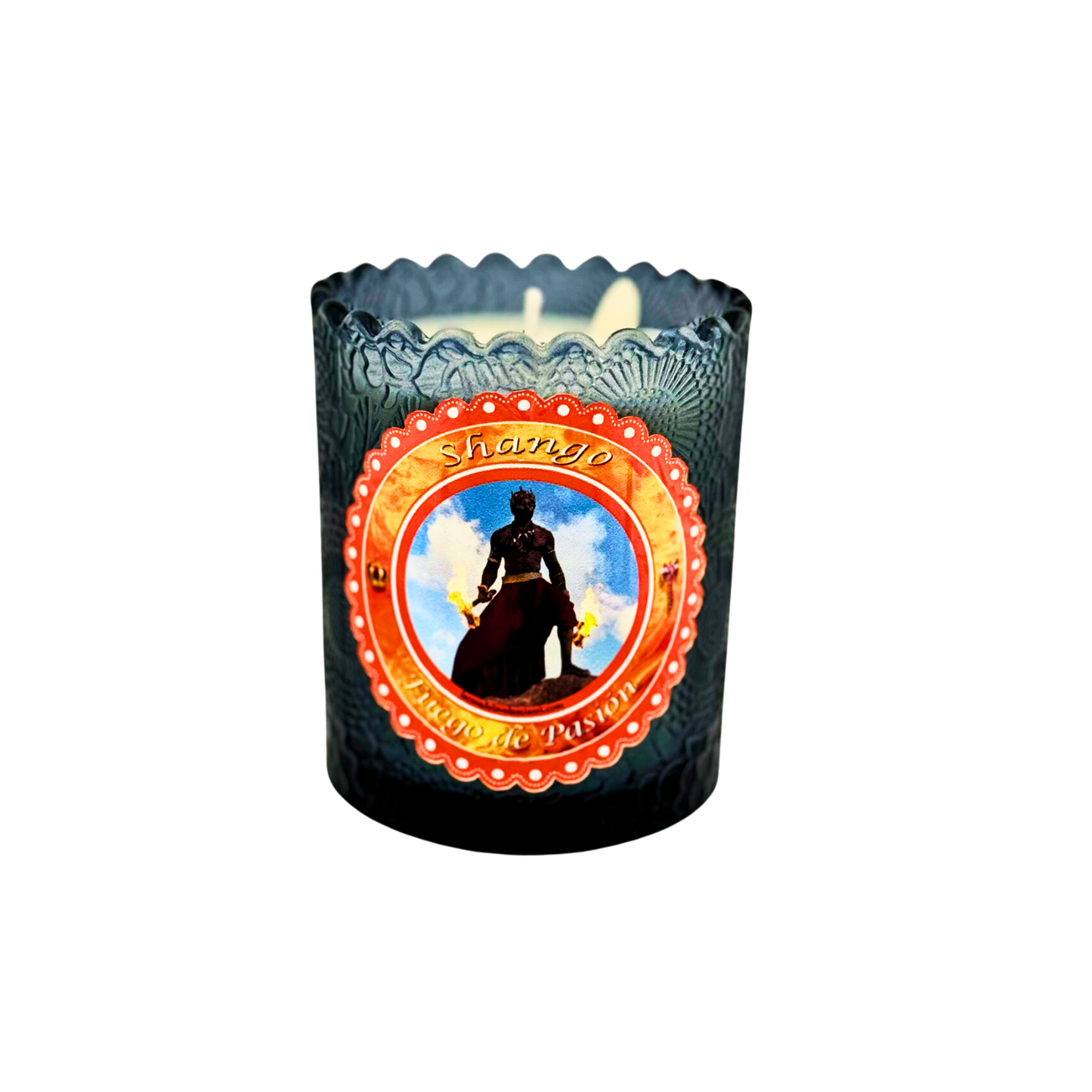 Vela de Shangó – Poder, Justicia y Fuego Victorioso - Shangó Candle – Power, Justice & Victorious Fire