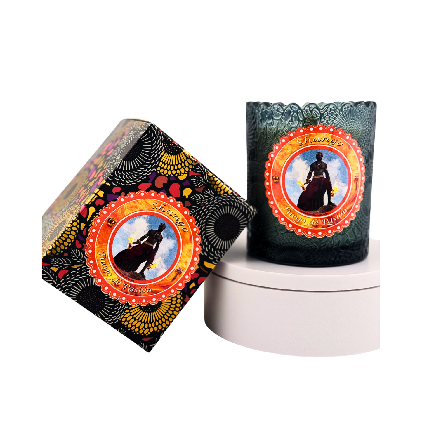 Vela de Shangó – Poder, Justicia y Fuego Victorioso - Shangó Candle – Power, Justice & Victorious Fire