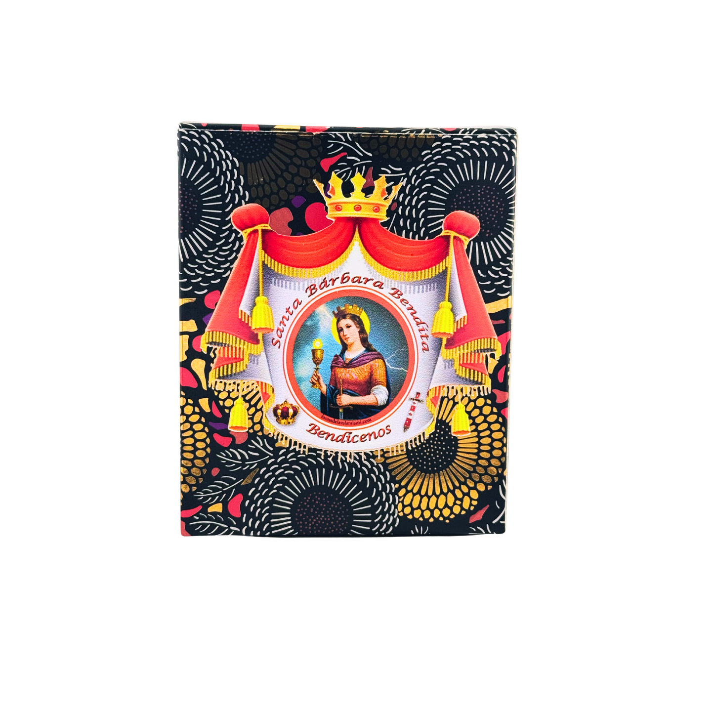 Vela de Santa Bárbara – Fuerza, Protección y Justicia Celestial Santa Barbara Candle – Strength, Protection & Divine Justice