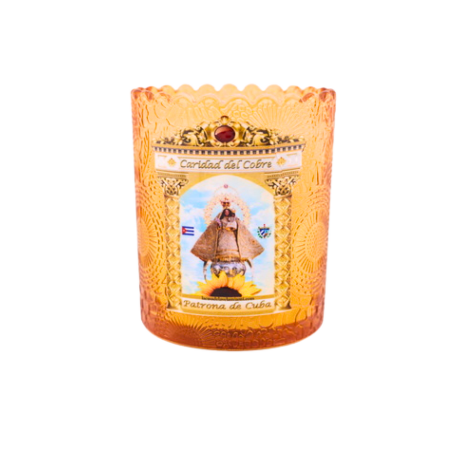 Vela Espiritual Caridad del Cobre | Protección, Amor y Fe | Our Lady of Charity Candle