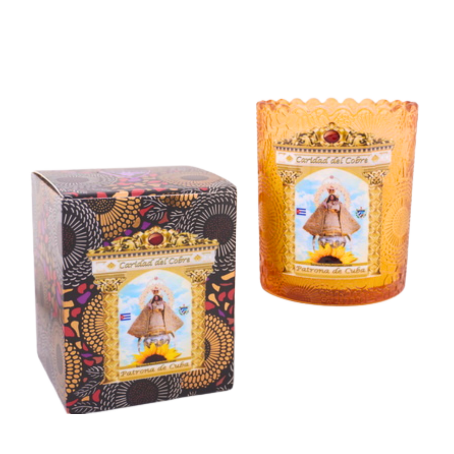 Vela Espiritual Caridad del Cobre | Protección, Amor y Fe | Our Lady of Charity Candle