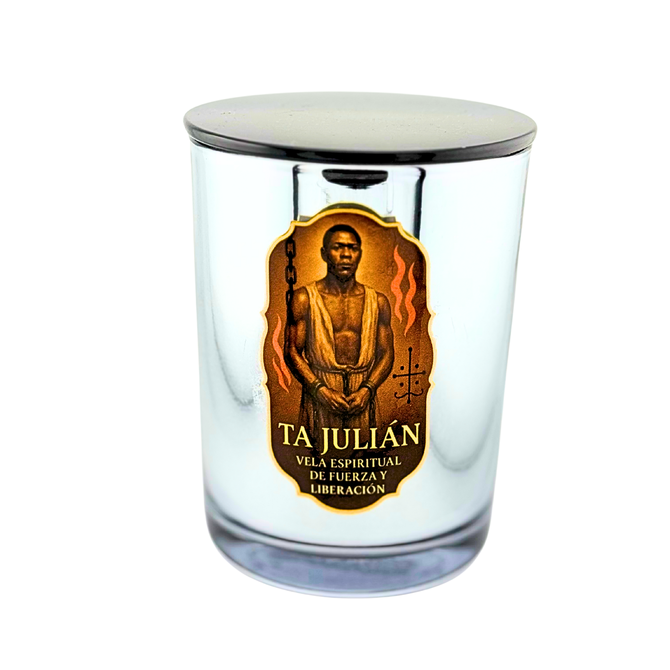 Vela de Lujo para Ta Julian – Aroma florales, Protección y Poder Espiritual - Luxury Candle for Ta Julian– Floral Scents, Spiritual Protection & Power