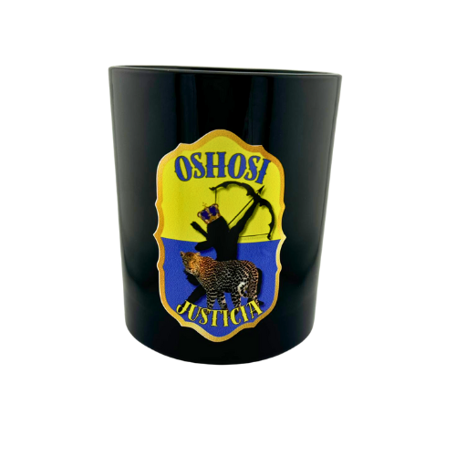 Vela de Oshosi – Precisión, Justicia y Camino Seguro Oshosi Candle – Precision, Justice & a Clear Path