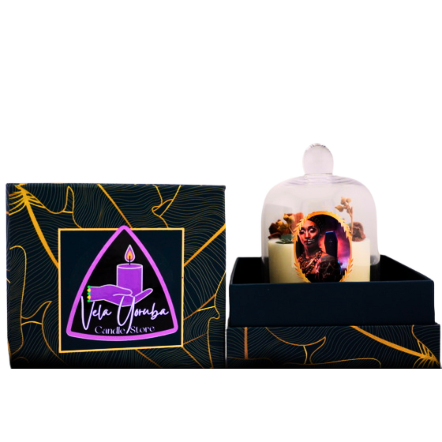 Vela de Yewá – Pureza, Silencio y Protección Interior Yewá Candle – Purity, Silence & Inner Protection