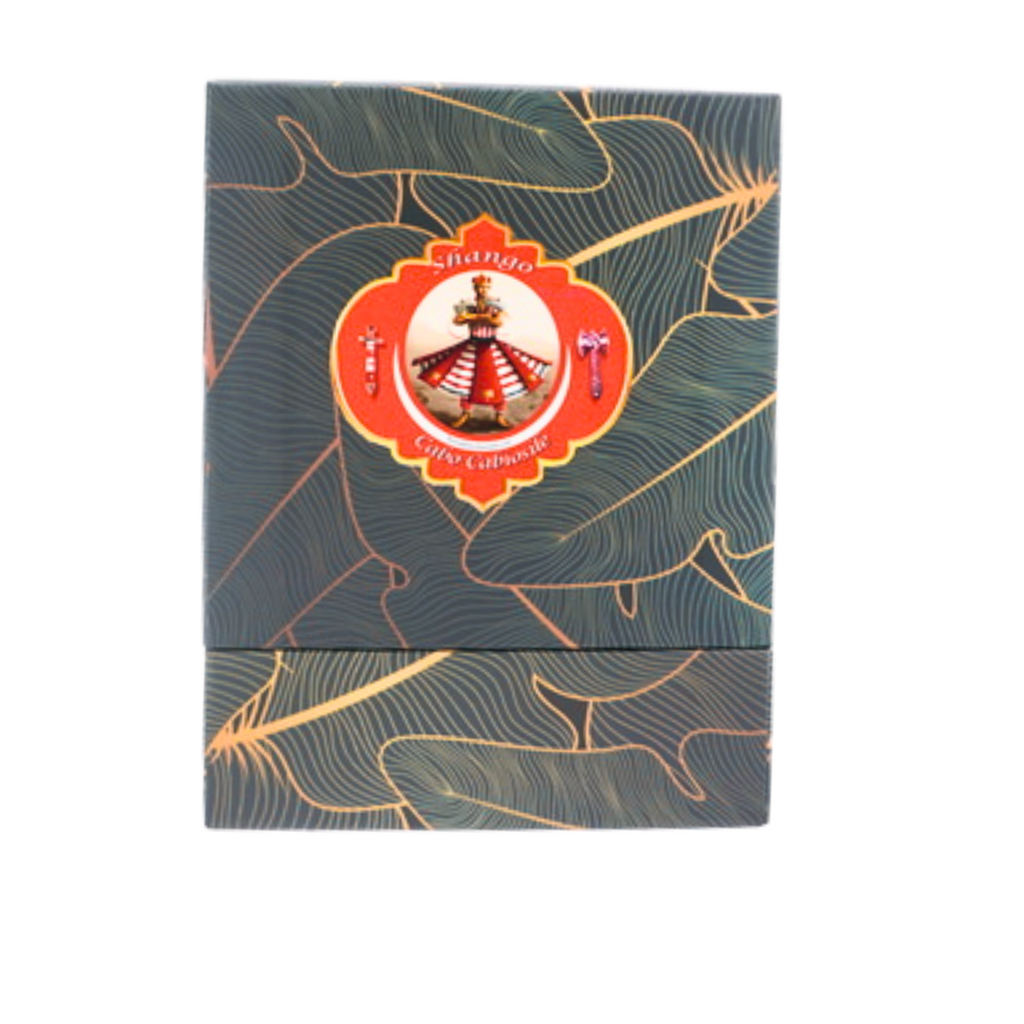 Vela de Lujo para Shango – Aroma de Rosas, Fuerza y Pasión Divina - Luxury Candle for Shango – Rose Scent, Divine Strength & Passion