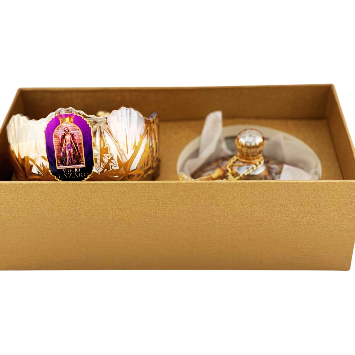 Vela de San Lázaro – Sanación, Fe y Protección Divina - San Lázaro Candle – Healing, Faith & Divine Protection