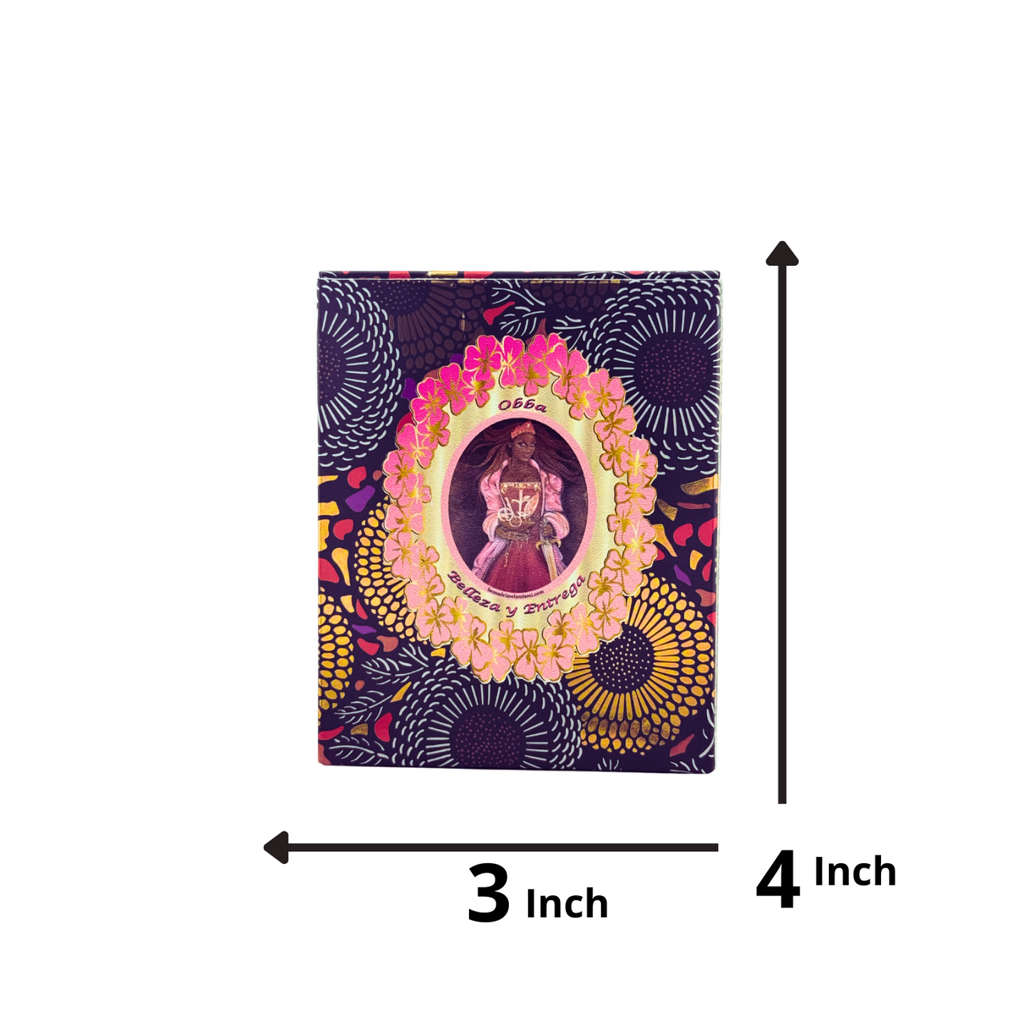 Vela de Oba – Amor Fuerte, Lealtad y Poder Femenino - Oba Candle – Fierce Love, Loyalty & Feminine Power