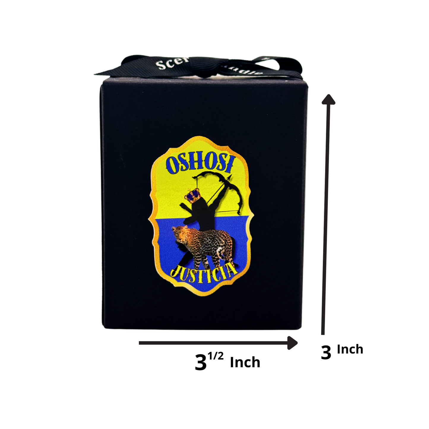 Vela de Oshosi – Precisión, Justicia y Camino Seguro Oshosi Candle – Precision, Justice & a Clear Path