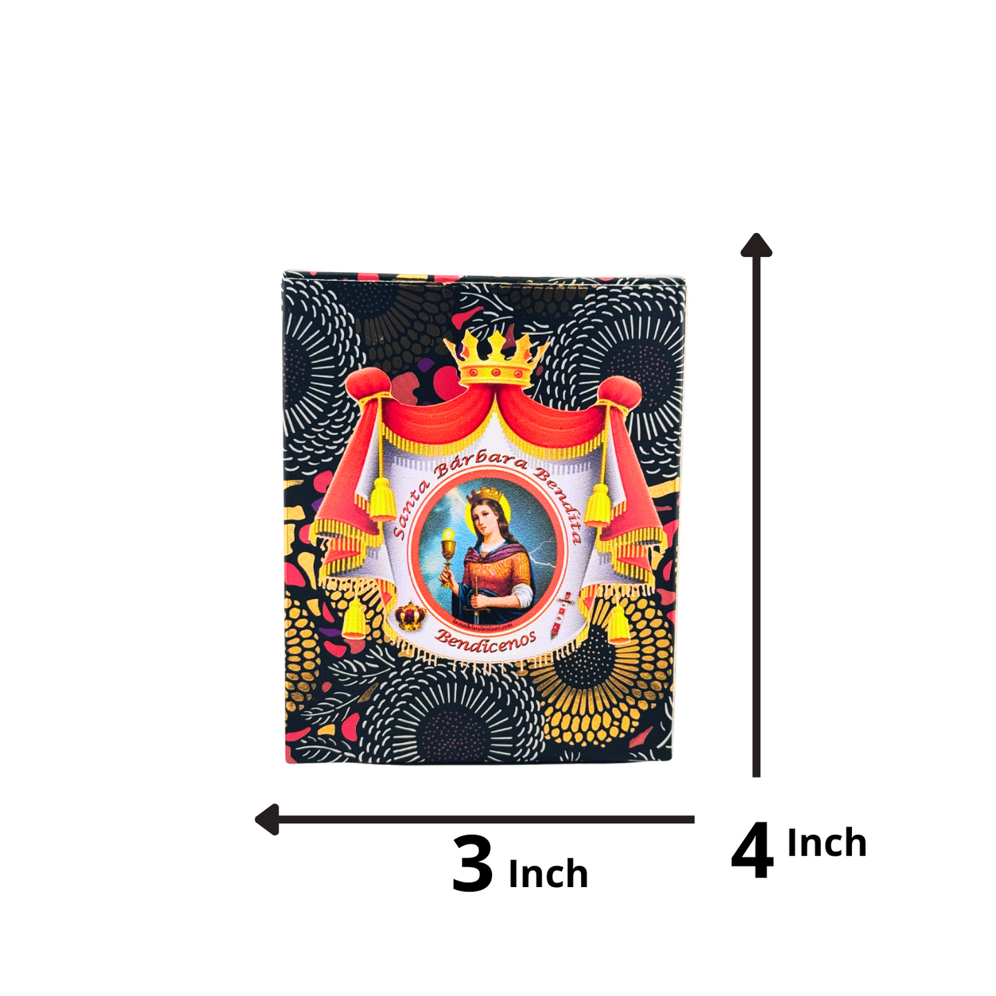 Vela de Santa Bárbara – Fuerza, Protección y Justicia Celestial Santa Barbara Candle – Strength, Protection & Divine Justice