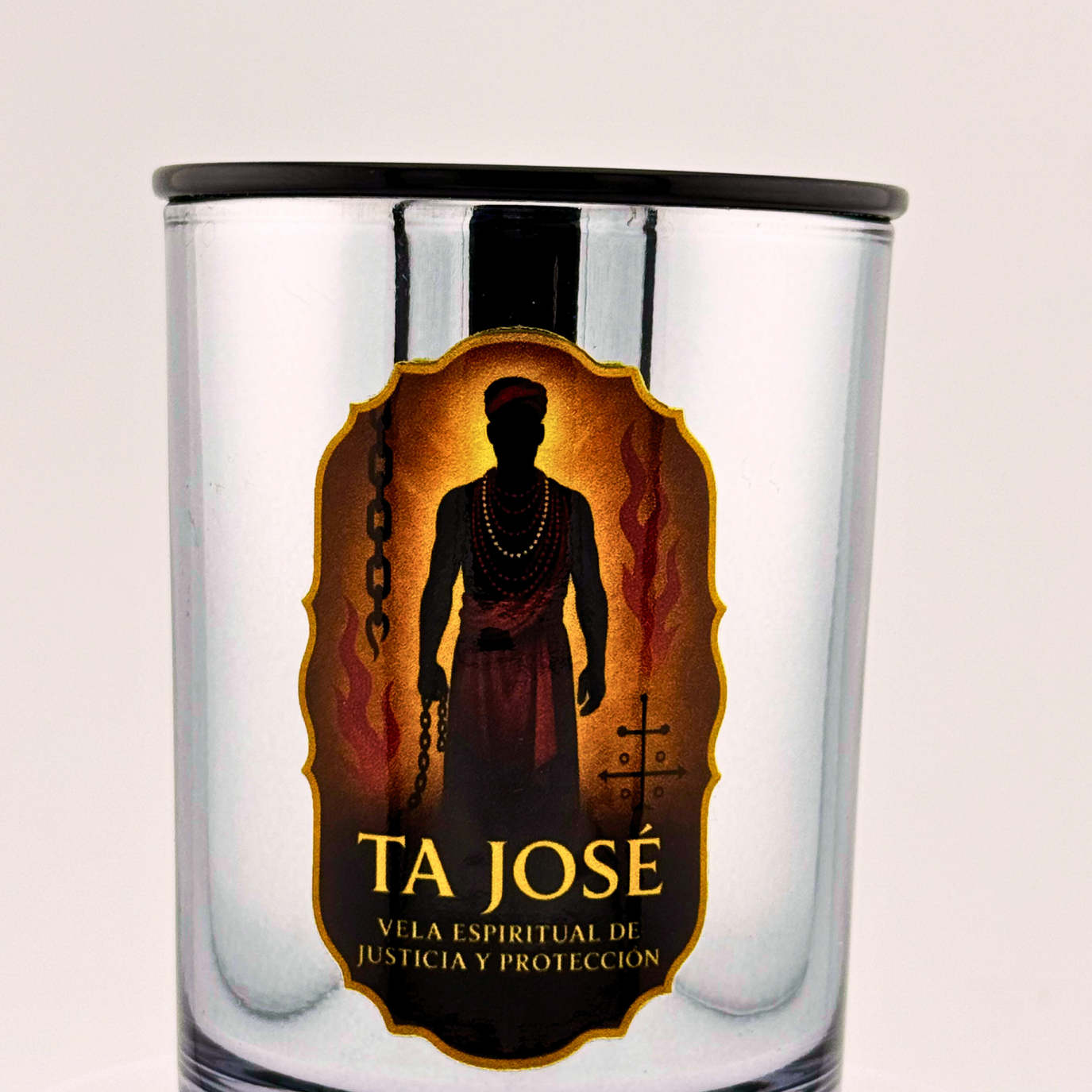 Vela de Lujo para Ta José – Aroma florales, Protección y Poder Espiritual - Luxury Candle for Ta José – Floral Scents, Spiritual Protection & Power