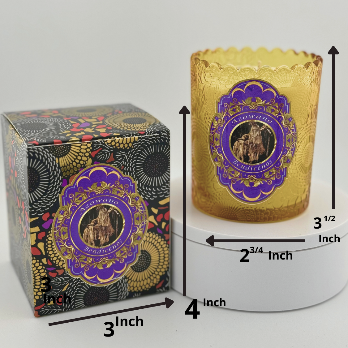 Vela de San Lázaro – Sanación, Fe y Protección Divina - San Lázaro Candle – Healing, Faith & Divine Protection