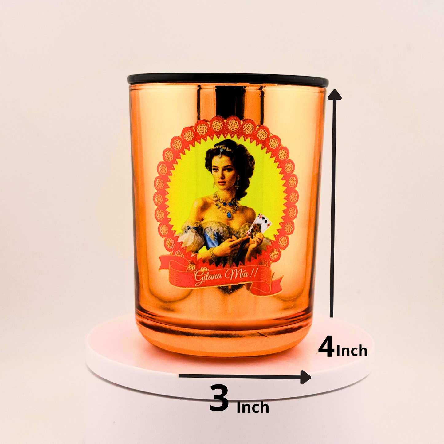 Vela Espiritual para nuestra Gitana – Aroma Gardenia y Conexión Intuitiva - Spiritual Candle for Our Gitana – Gardenia Scent & Intuitive Connection
