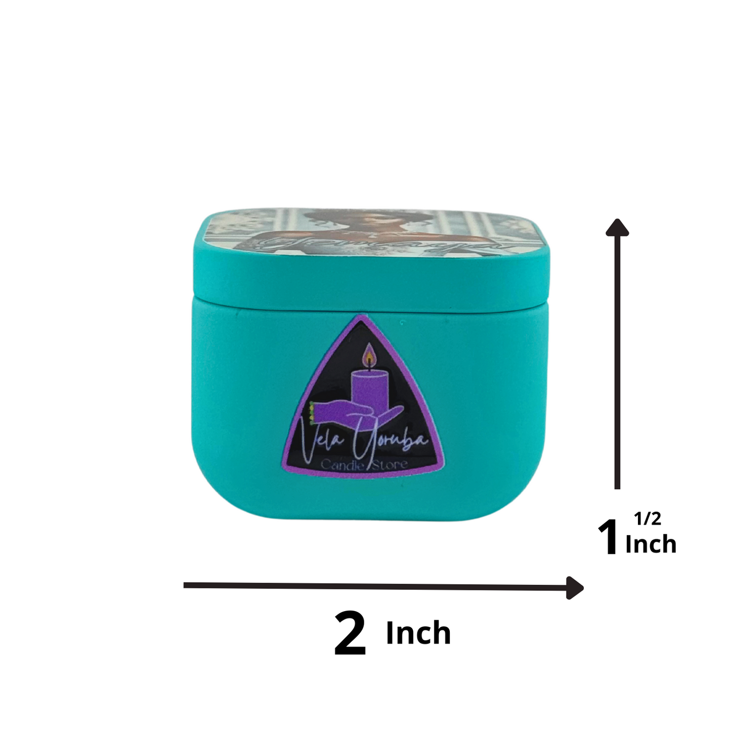 Vela de Yemayá – Protección Maternal, Emociones y Sanación Espiritual - Yemayá Candle – Maternal Protection, Emotional Healing & Spiritual Cleansing