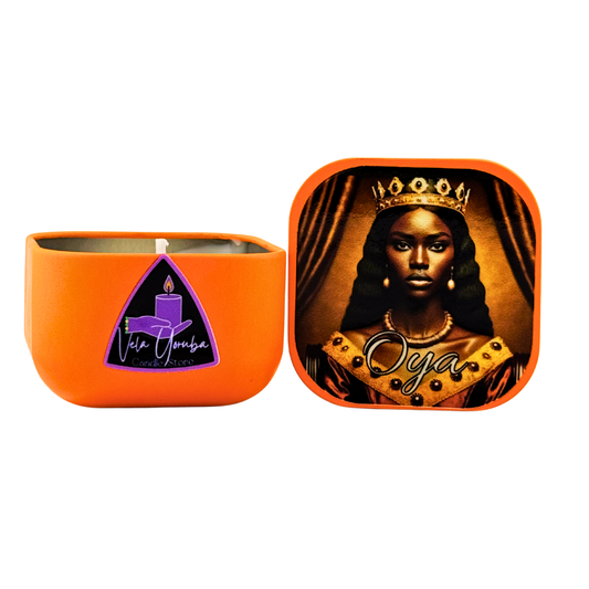 Vela de Oyá – Transformación, Poder y Limpieza Espiritual - Oyá Candle – Transformation, Power &amp; Spiritual Cleansing