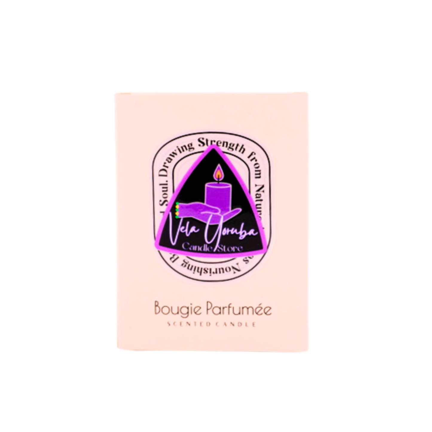 Vela de Lujo para Ta Julian – Aroma florales, Protección y Poder Espiritual - Luxury Candle for Ta Julian– Floral Scents, Spiritual Protection & Power