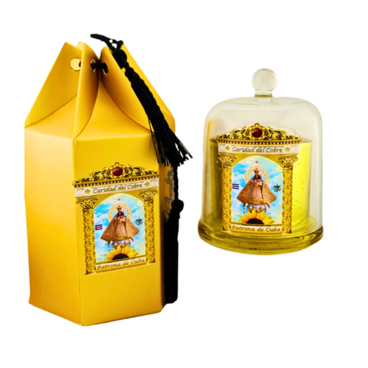 Vela Espiritual Caridad del Cobre | Protección, Amor y Fe | Our Lady of Charity Candle