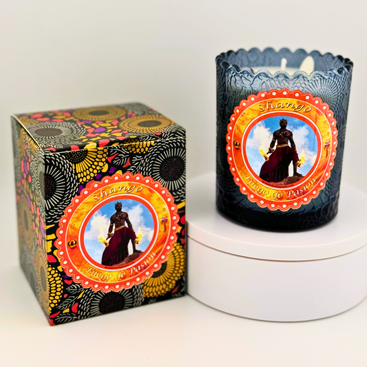 Vela de Shangó – Poder, Justicia y Fuego Victorioso - Shangó Candle – Power, Justice & Victorious Fire