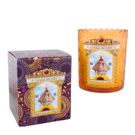 Vela Espiritual Caridad del Cobre | Protección, Amor y Fe | Our Lady of Charity Candle