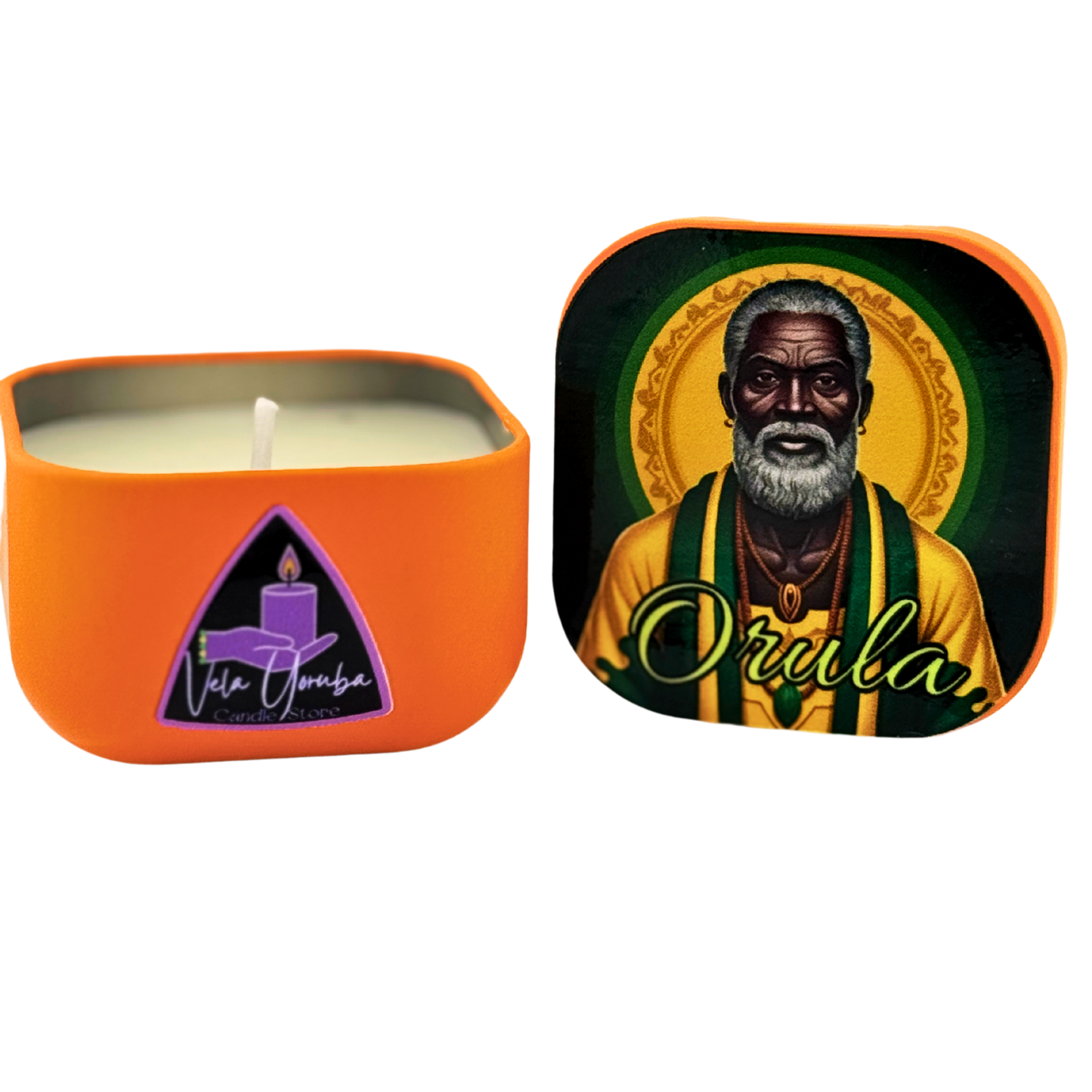 Velas para Orula – Sabiduría, Destino y Protección Espiritual - Orula Candle – Wisdom, Destiny; Spiritual Protection