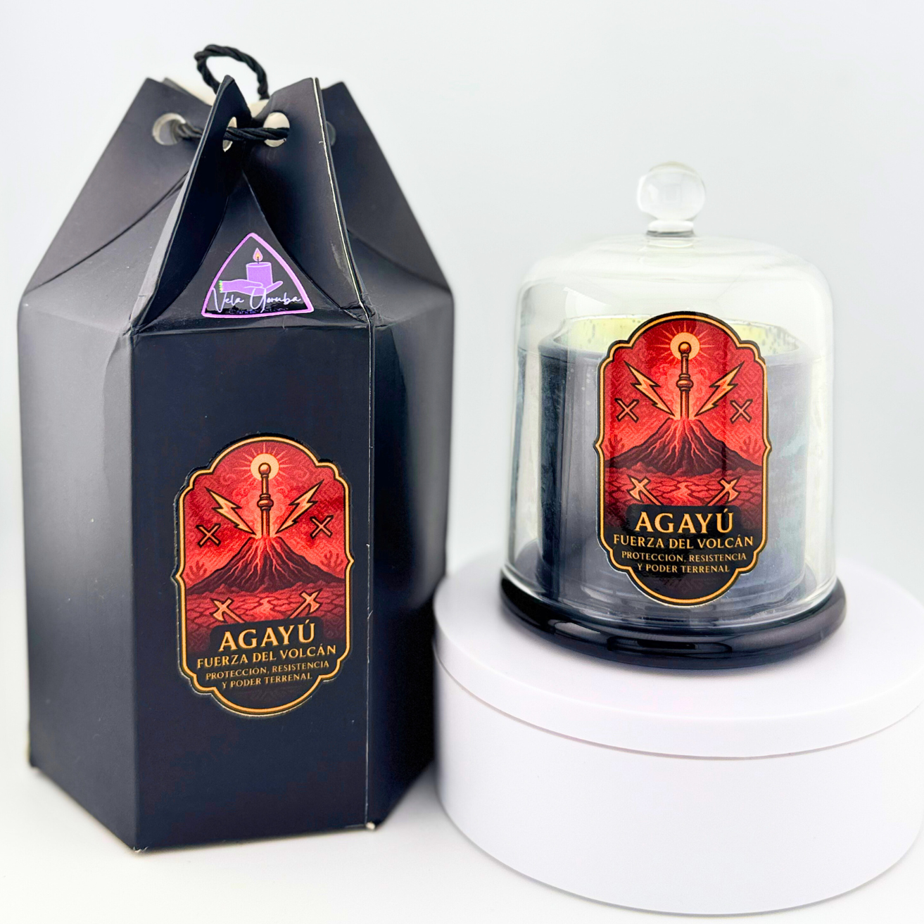 Vela de Argayú – Fuerza, Resistencia y Protección del Camino - Argayú Candle – Strength, Endurance & Road Protection
