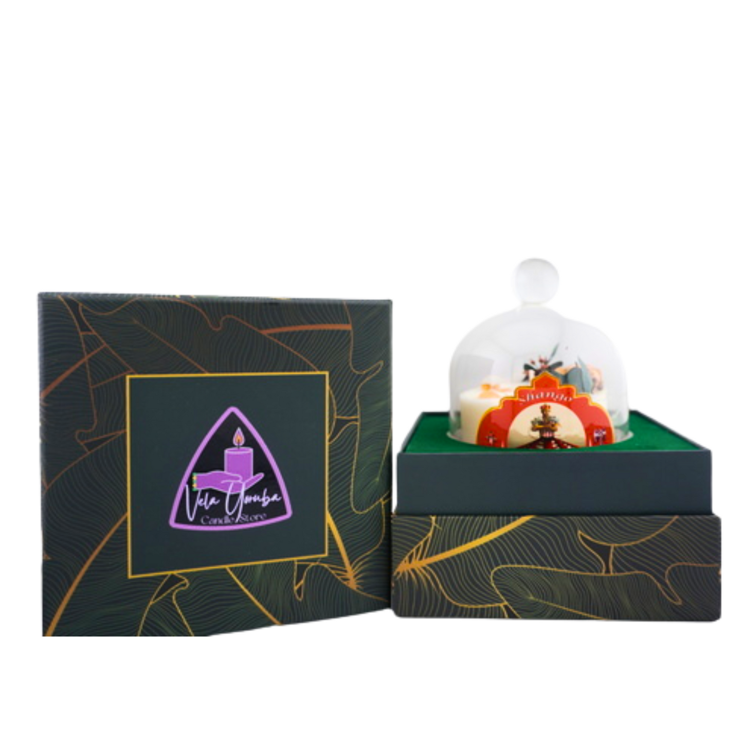Vela de Lujo para Shango – Aroma de Rosas, Fuerza y Pasión Divina - Luxury Candle for Shango – Rose Scent, Divine Strength & Passion