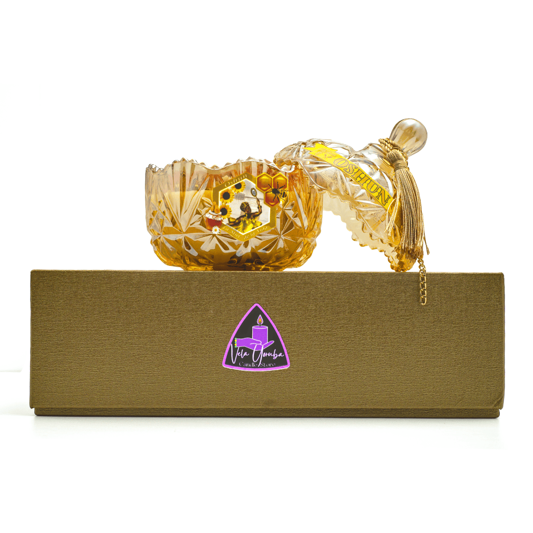 Vela Premium para Oshún, Santería y Orishas para Amor, Atracción y Dulzura Espiritual – Luxury Rose Scented Soy Wax Candle Luxury Rose Scented Soy Wax Candle