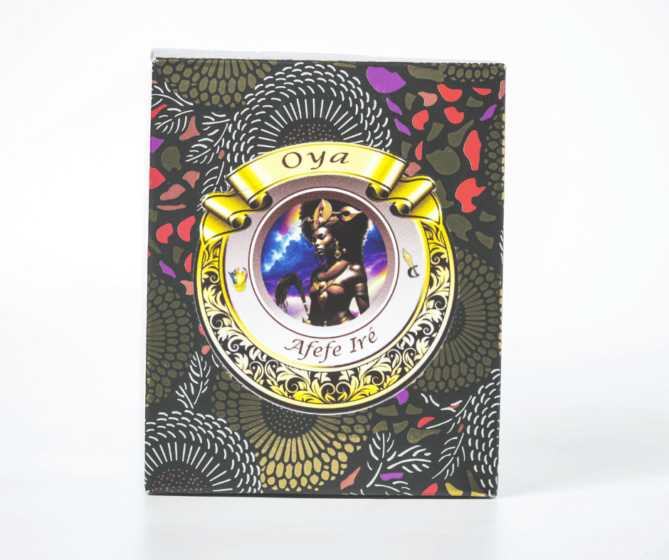 Vela de Oyá – Transformación, Poder y Viento de Cambio - Oyá Candle – Transformation, Power & Winds of Change