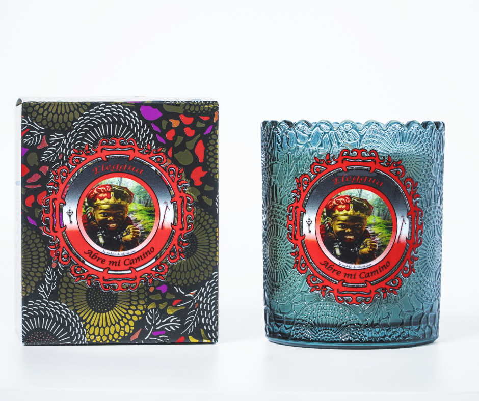 Vela para Eleguá de Santería y Orishas – Apertura de Caminos, Protección y Guía Espiritual.  Elegua Candle for Santeria & Orishas – Road Opening, Protection & Spiritual Guidance.