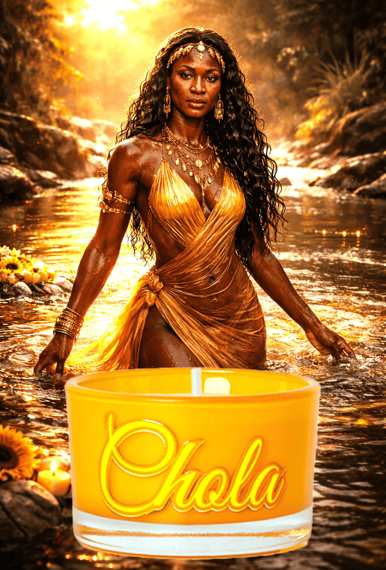 Set de Velas de las Siete Potencias Africanas – Fuerza, Protección y Caminos Abiertos - Seven African Powers Candle Set – Strength, Protection &amp; Open Roads