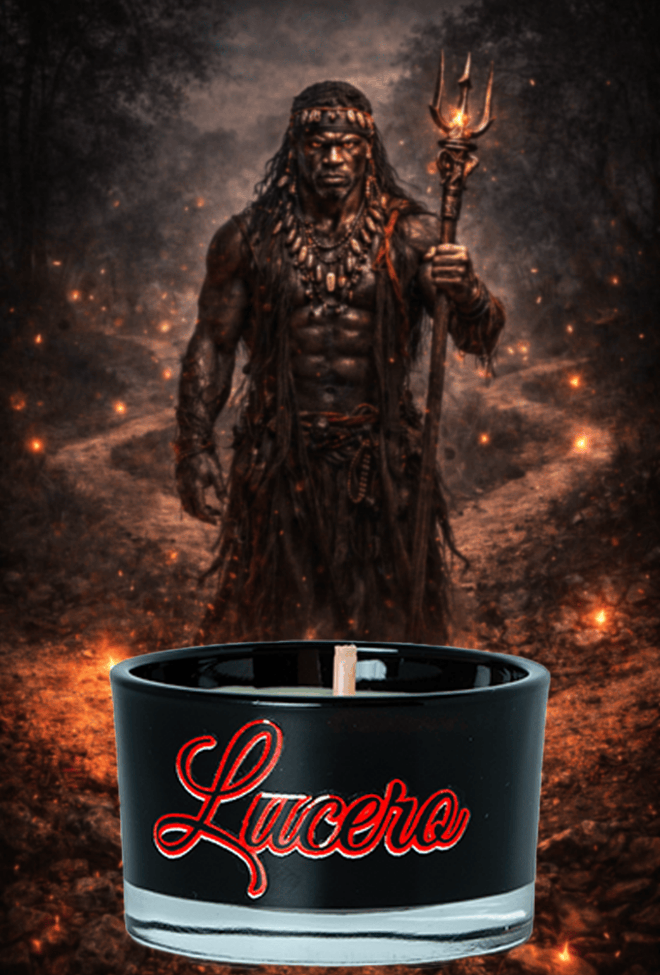 Set de Velas de las Siete Potencias Africanas – Fuerza, Protección y Caminos Abiertos - Seven African Powers Candle Set – Strength, Protection &amp; Open Roads