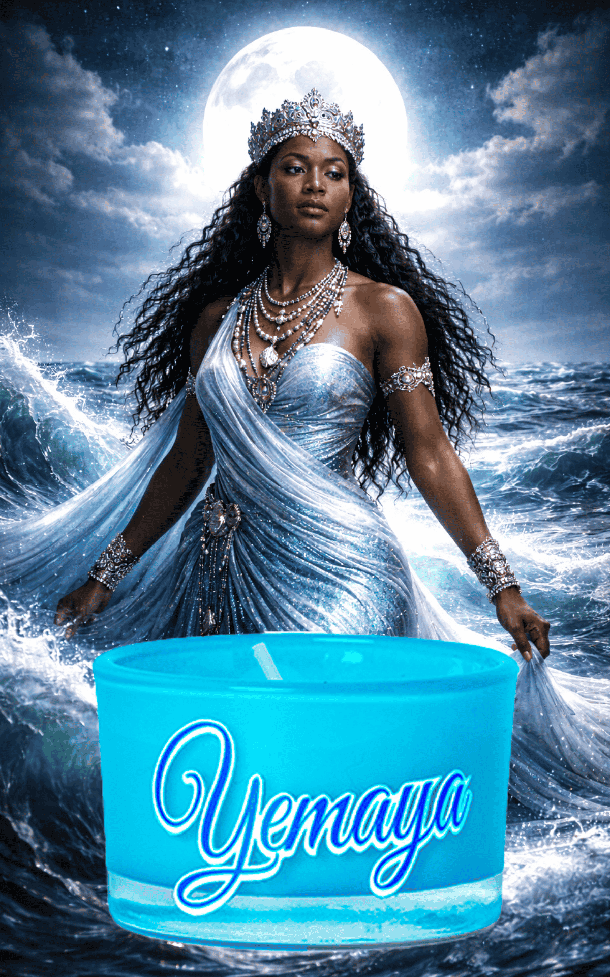 Set Premium de Velas de las Siete Potencias Africanas. Velas Espirituales para Protección, Fuerza y Equilibrio. Premium Seven African Powers. Spiritual Candles for Protection, Strength & Balance.