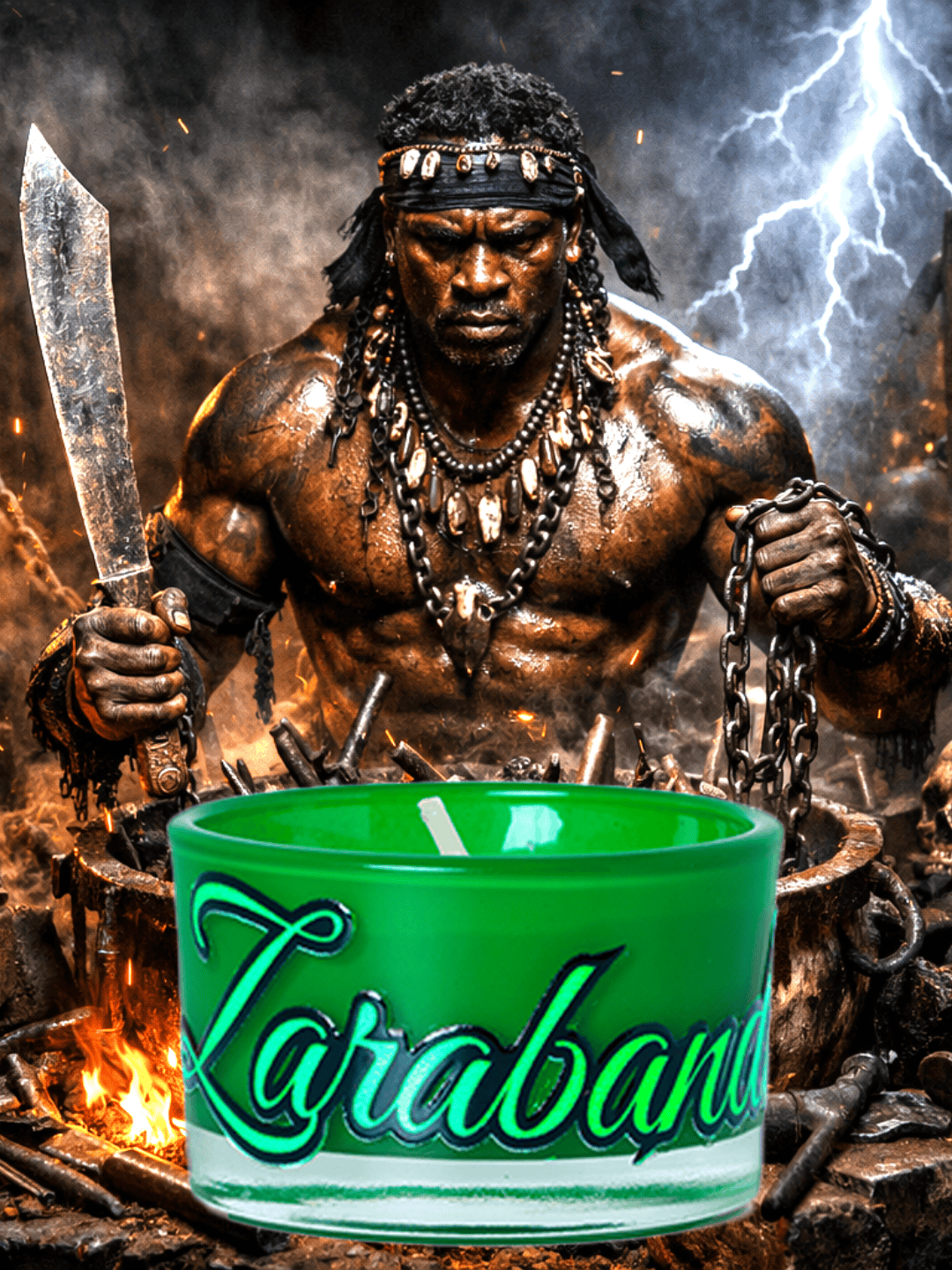 Set de Velas de las Siete Potencias Africanas – Fuerza, Protección y Caminos Abiertos - Seven African Powers Candle Set – Strength, Protection &amp; Open Roads