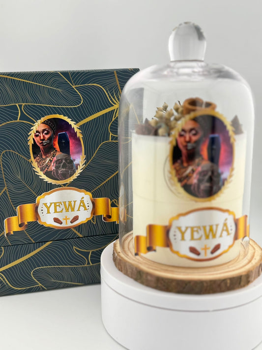Vela de Yewá – Pureza, Silencio y Protección Interior Yewá Candle – Purity, Silence & Inner Protection